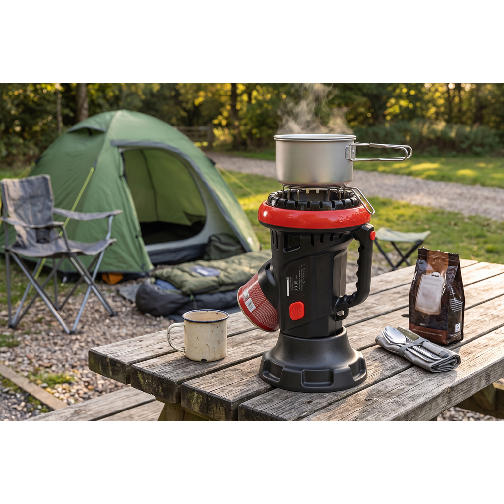 Space Warmer® Portable Propane Heater & Stove 4000Btu (LP11)