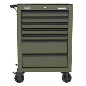 Superline PRO® Heavy-Duty Rollcab 7 Drawer - Khaki