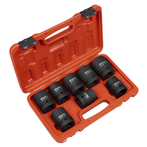 Premier Impact Socket Set 1"Sq Drive 8pc