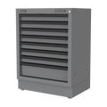 Superline PRO® Black Edition Modular Cabinet 8 Drawer 680mm (APMS39BE)