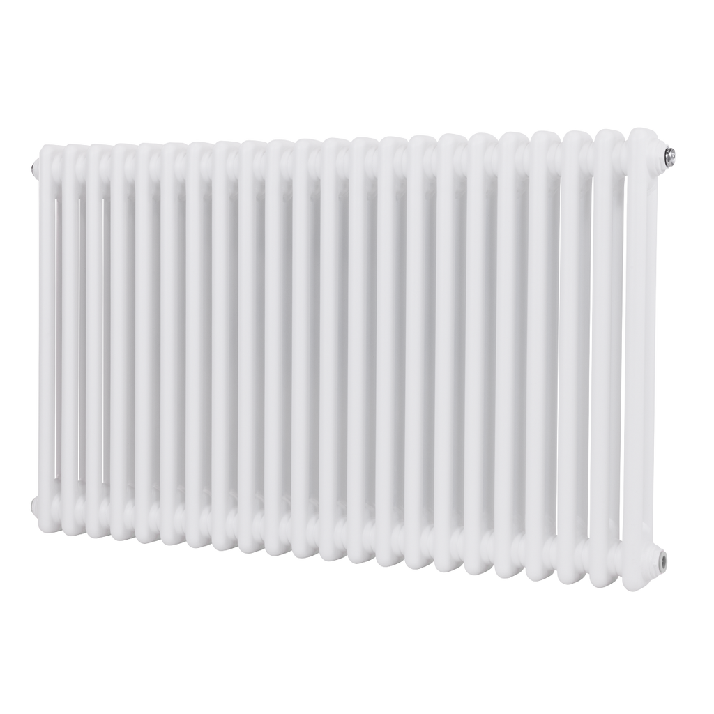 Baridi Horizontal Traditional 2 Column Radiator 600 x 1012mm – White