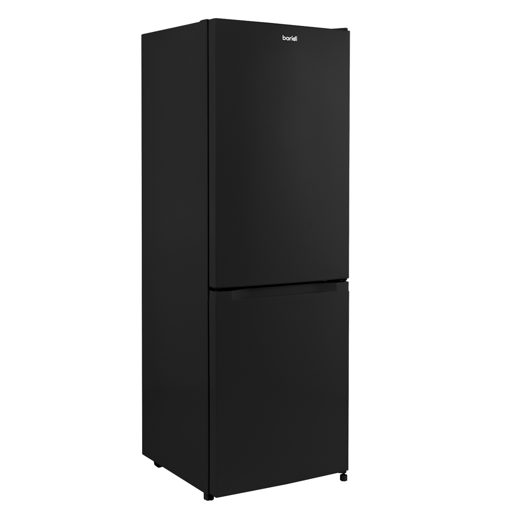 Baridi 60/40 Smart Frost Fridge Freezer 227L Capacity – Black
