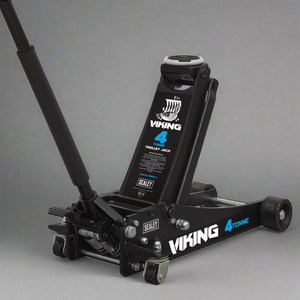 Sealey 4040TB Viking Low Profile Trolley Jack with Rocket Lift, 4 Tonne Capacity, Black