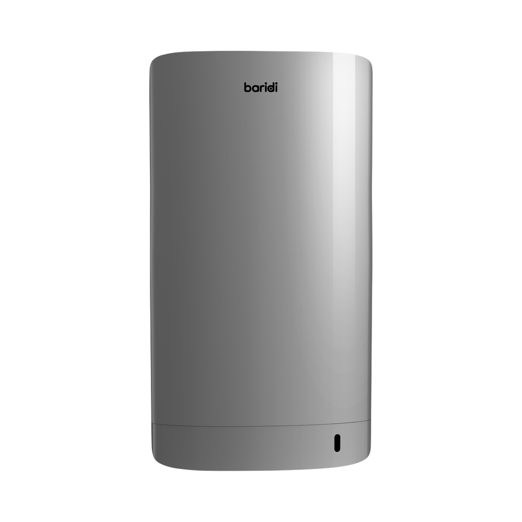 Baridi Hand Dryer with HEPA Filter & Auto-Sensor 1750W/230V - Silver