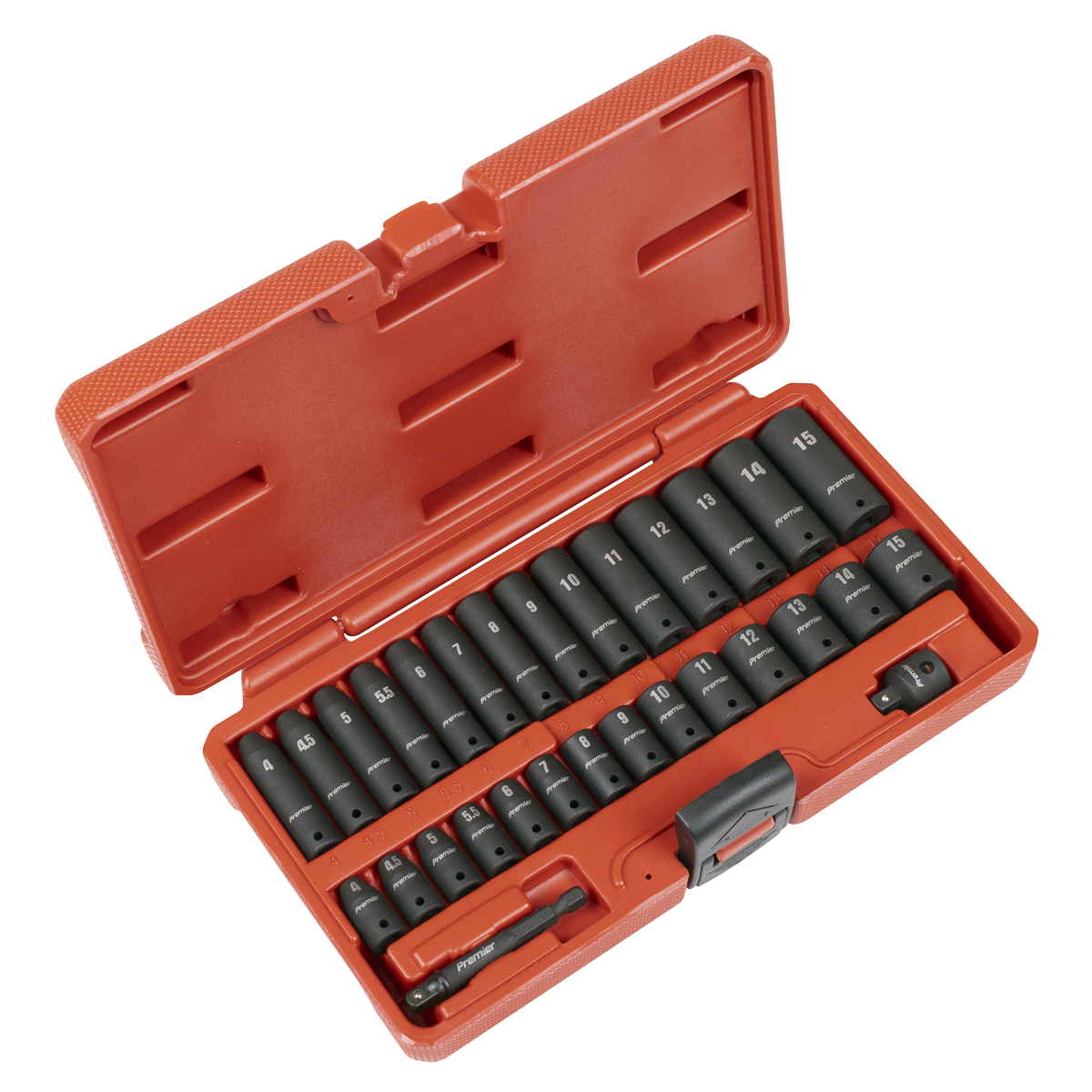 Premier Impact Socket Set 30pc 1/4"Sq Drive (AK5640M)