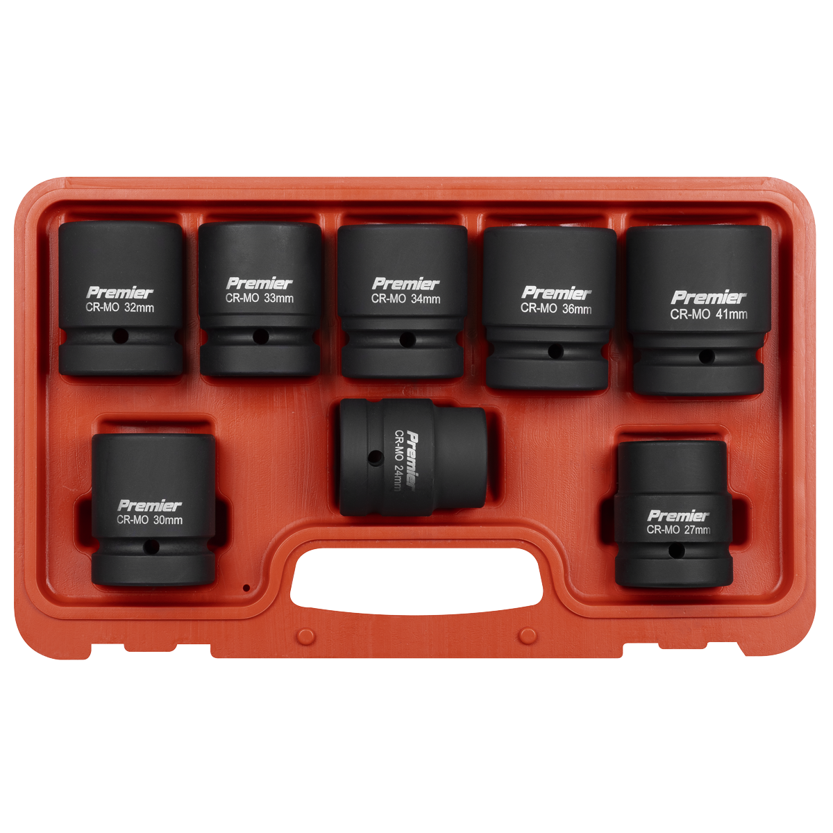Premier Impact Socket Set 1"Sq Drive 8pc