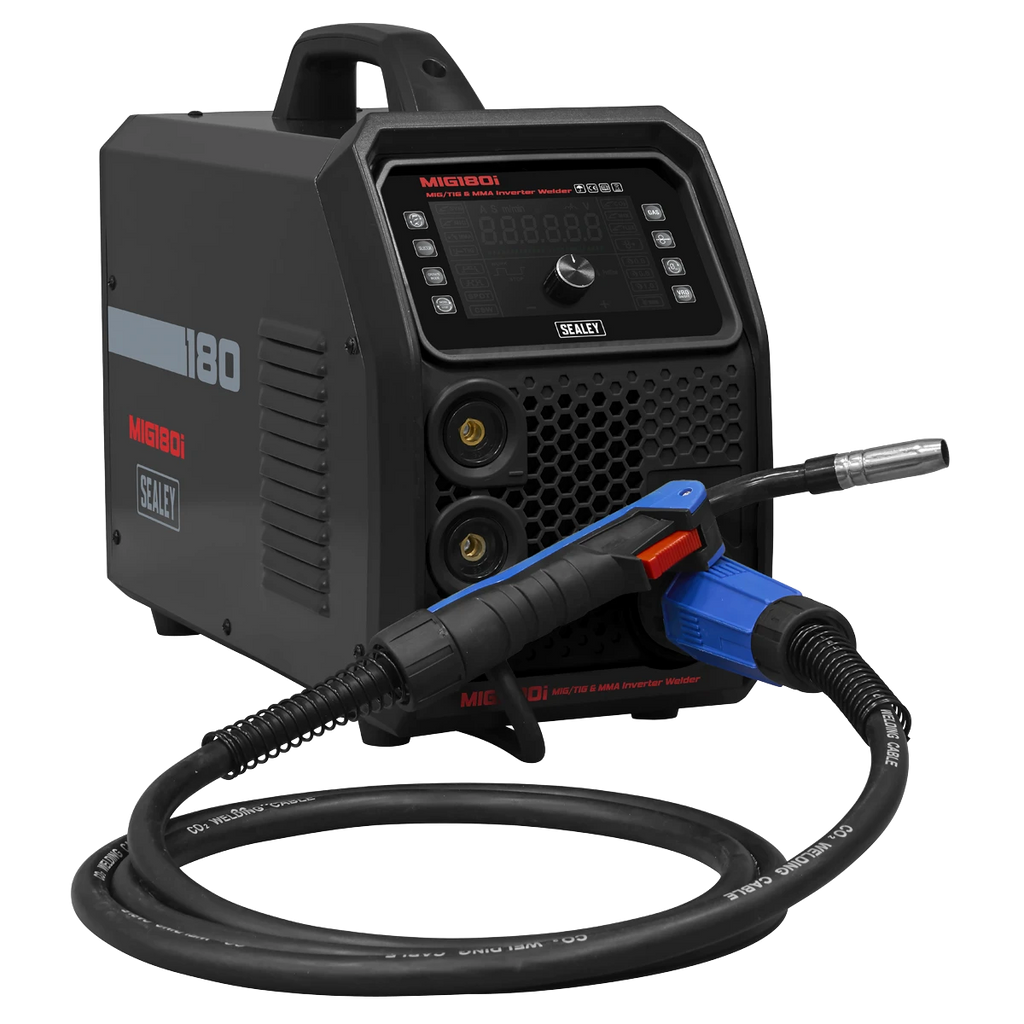 MIG/TIG & MMA (Arc/Stick) Inverter Welder 180A (MIG180I)