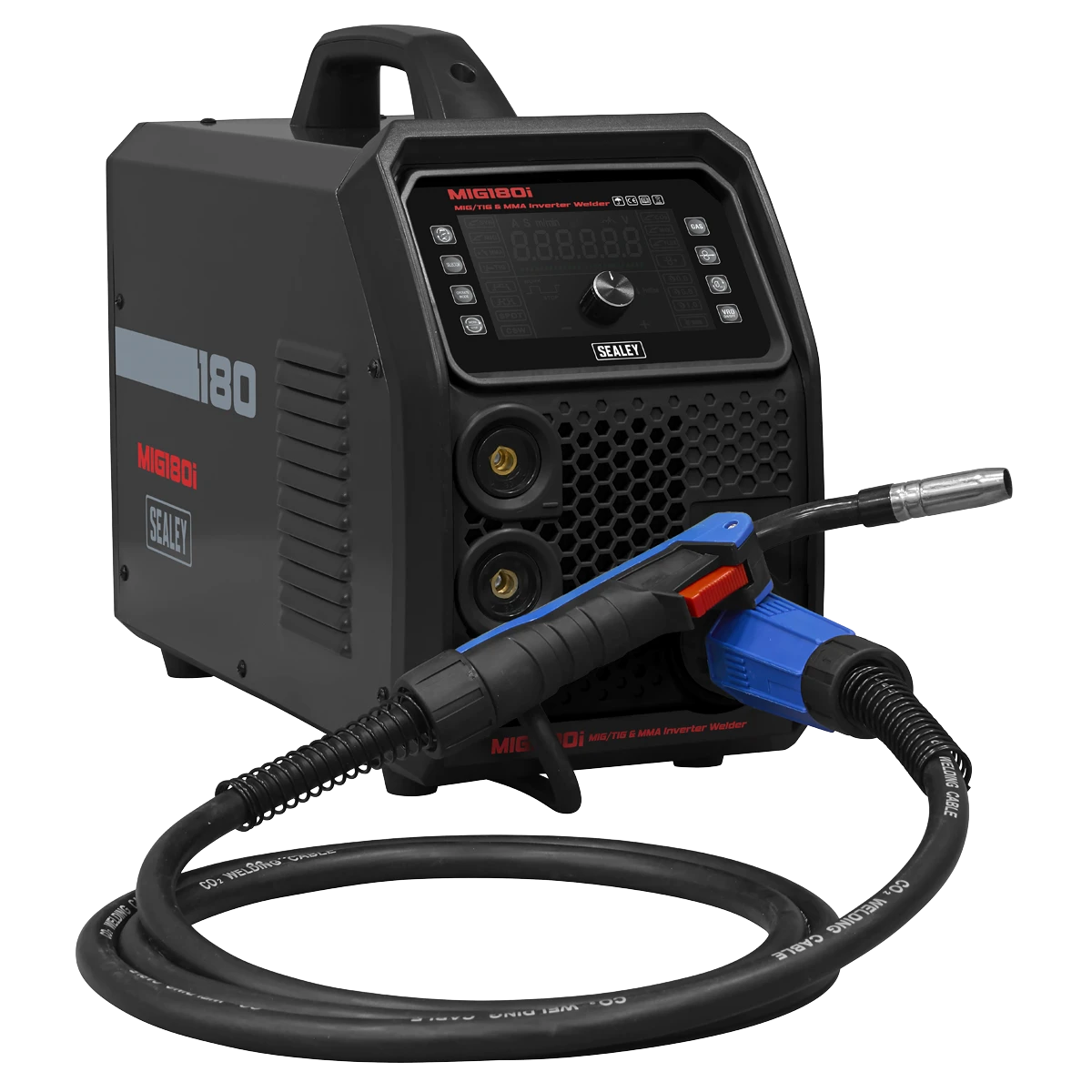 MIG/TIG & MMA (Arc/Stick) Inverter Welder 180A (MIG180I)