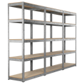 Racking Unit with 5 Shelves 350kg Capacity Per Level - Set of 3