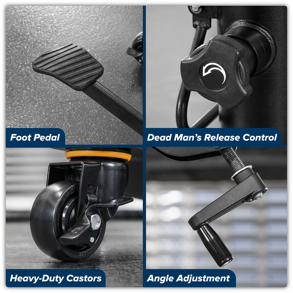Viking Telescopic Vertical Transmission Jack, 600kg (500TTJ)