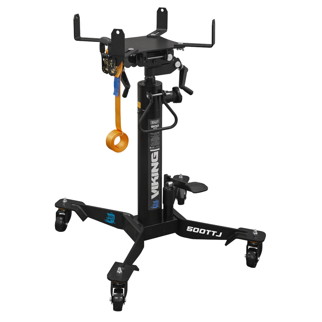 Viking Transmission Jack with Fuel Tank Cradle Combo, 500kg (FTC500COMBO)
