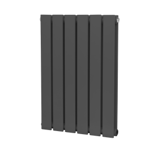 Baridi Horizontal Radiator Contemporary Double Flat Panel Design 420 x 600mm – Anthracite