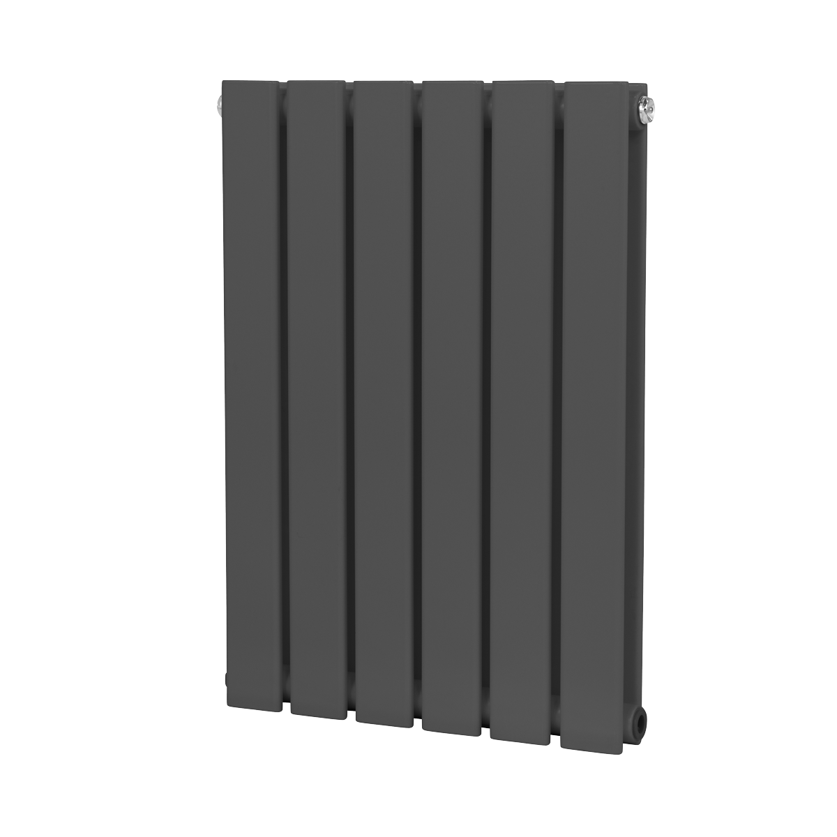 Baridi Horizontal Radiator Contemporary Double Flat Panel Design 420 x 600mm – Anthracite