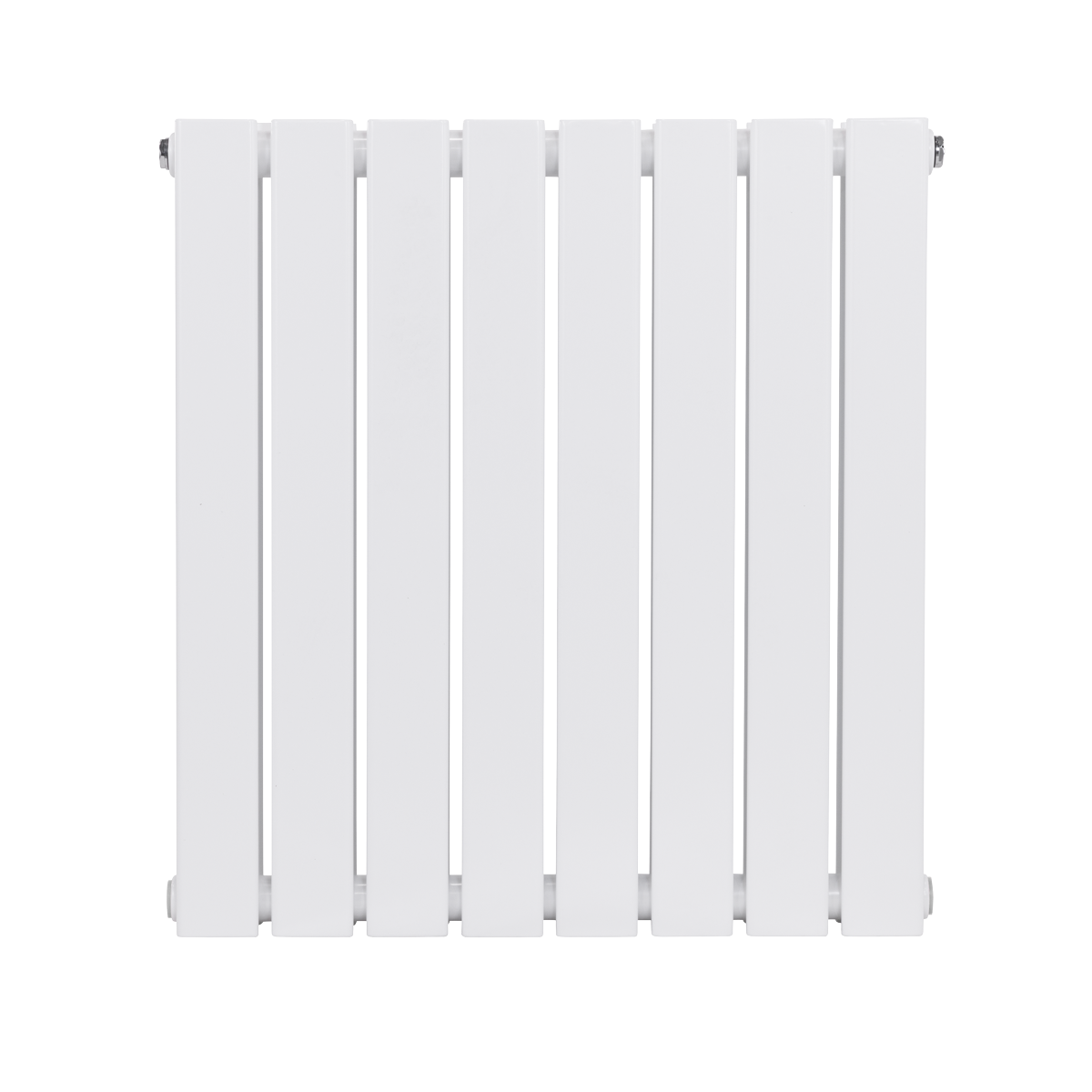 Baridi Horizontal Radiator Contemporary Double Flat Panel Design 600 x 560mm – White