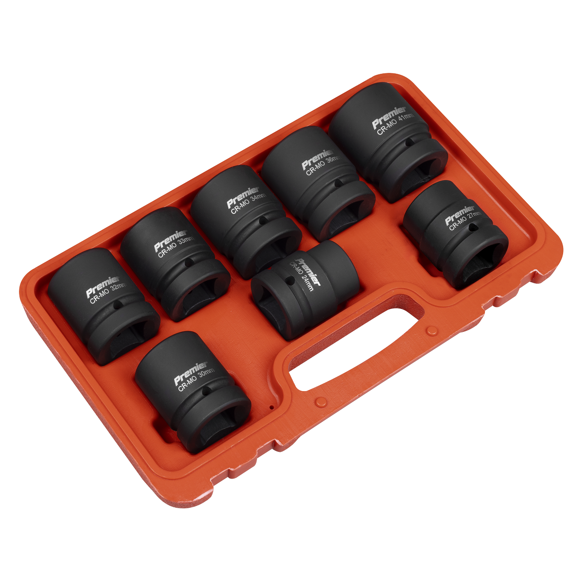 Premier Impact Socket Set 1"Sq Drive 8pc