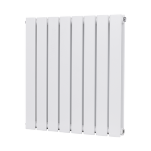 Baridi Horizontal Radiator Contemporary Double Flat Panel Design 600 x 560mm – White