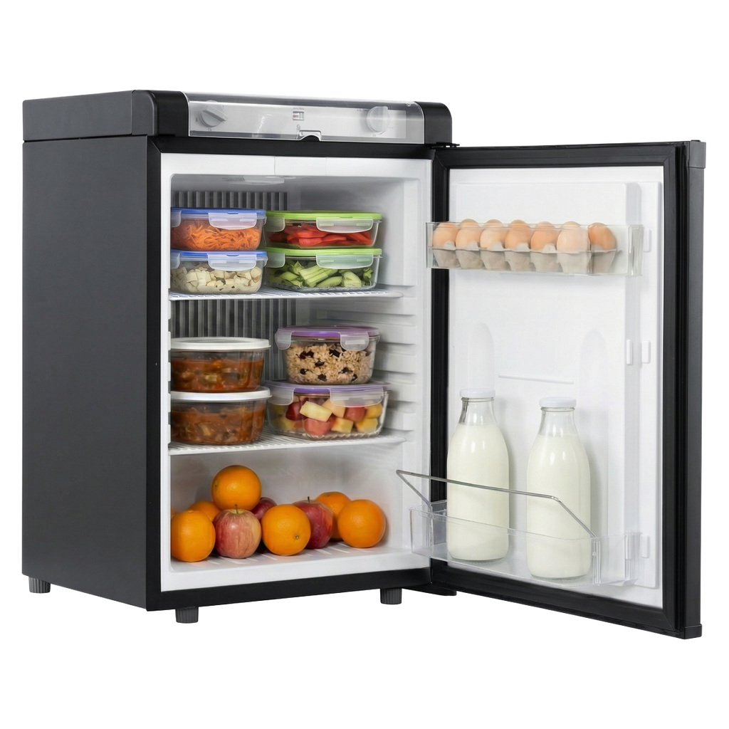 Dellonda 3-Way Fridge 60L for Camping & Motorhomes (DL159)