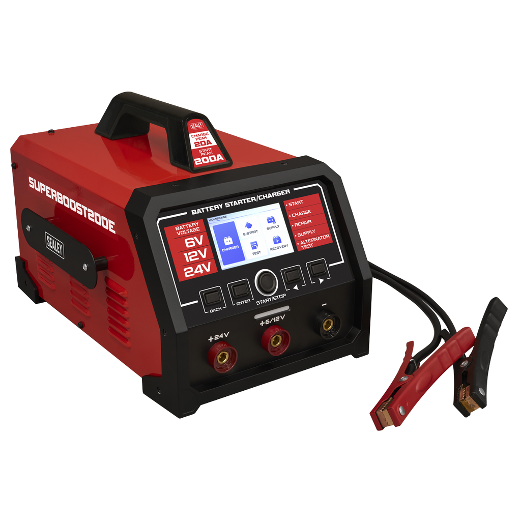 Superboost 6/12/24V Battery Starter Charger 200A (SUPERBOOST200E)