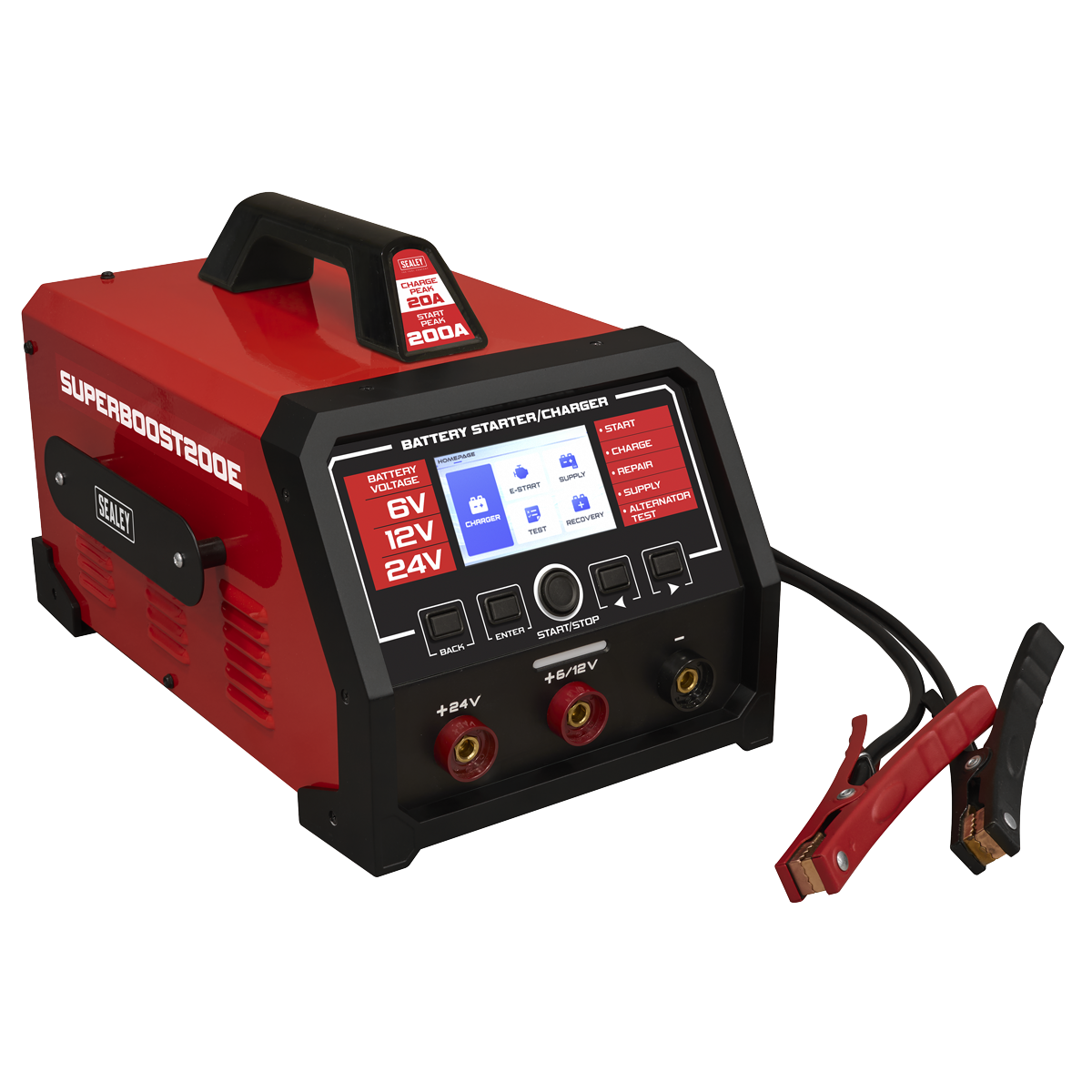 Superboost 6/12/24V Battery Starter Charger 200A (SUPERBOOST200E)