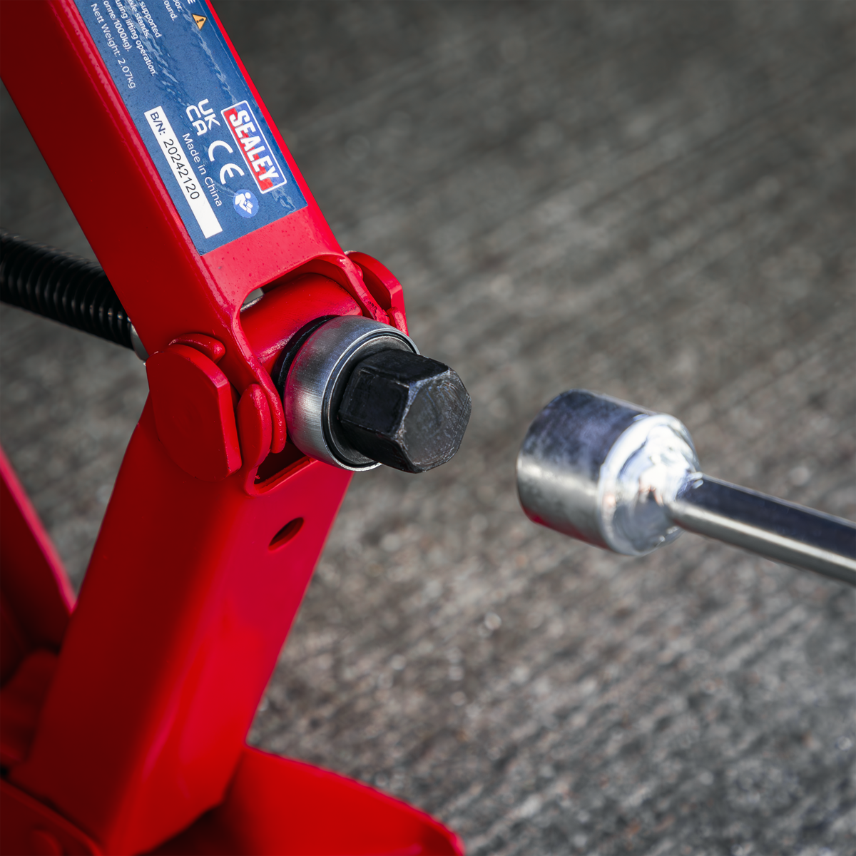 Heavy-Duty Scissor Jack 1 Tonne