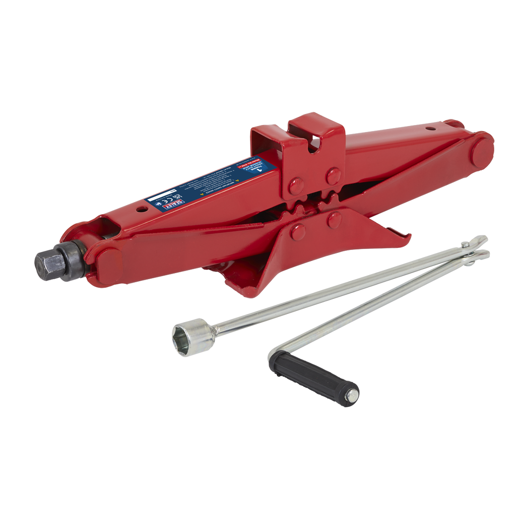 Heavy-Duty Scissor Jack 1 Tonne