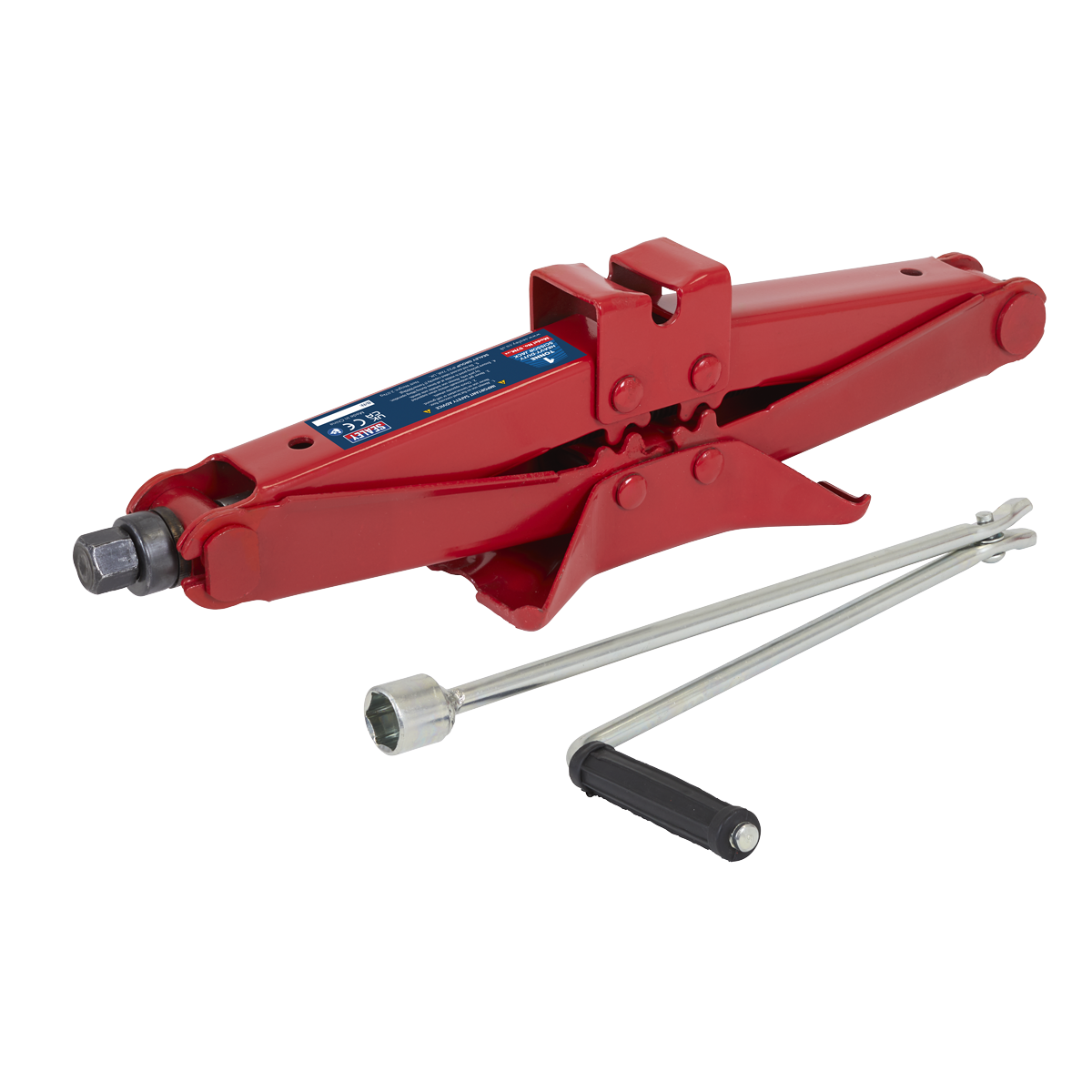 Heavy-Duty Scissor Jack 1 Tonne