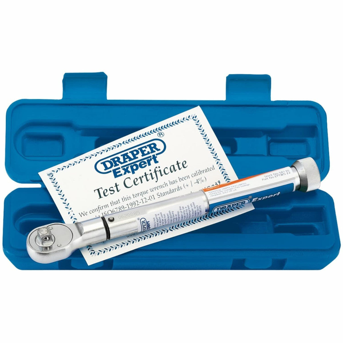 Draper Expert Precision Torque Wrench, 3/8" Sq. Drive, 5-22Nm (58130)