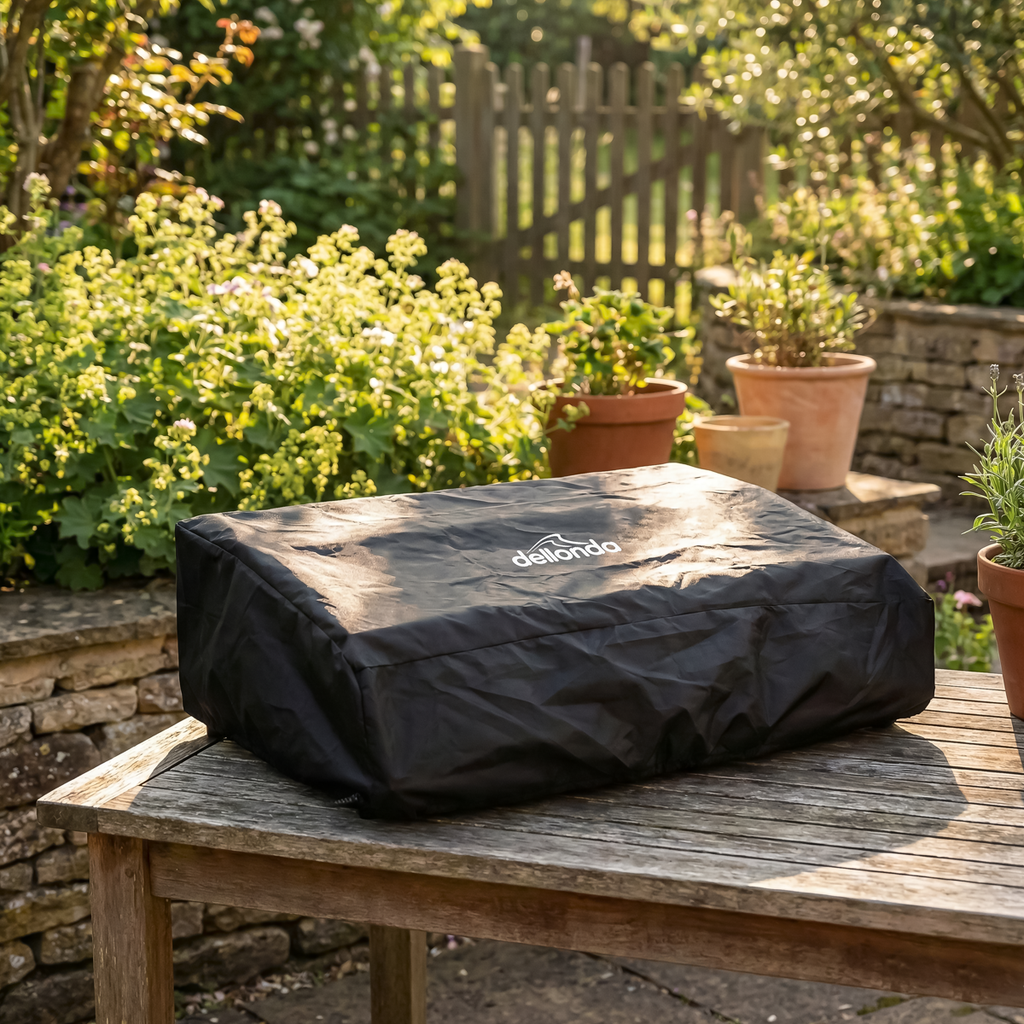 Dellonda Heavy-Duty PVC Water-Resistant Plancha Cover for DG277