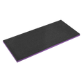 Easy Peel Shadow Foam® 1200 x 550 x 30mm Purple/Black (SF30P)