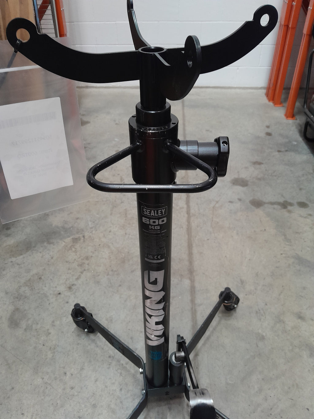 Viking Vertical Transmission Jack with Quick Lift, 600kg (600TRQ)
