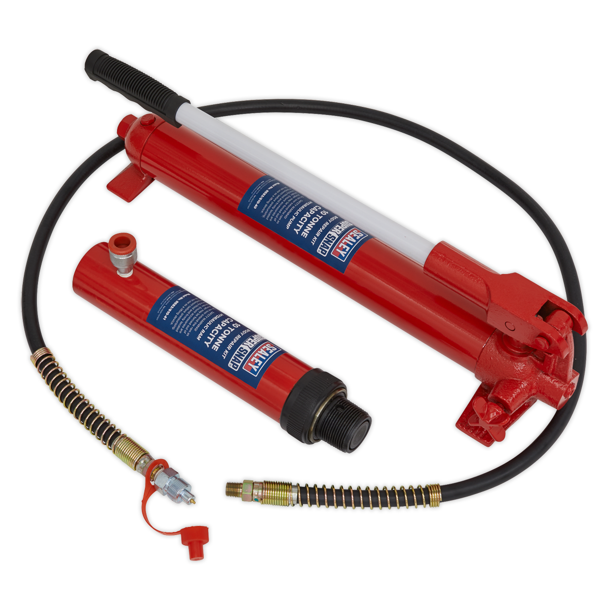 SuperSnap® Push Ram with Pump & Hose Assembly 10 Tonne