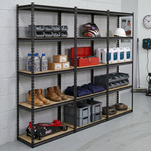 Racking Unit with 5 Shelves 340kg Capacity Per Level - Set of 3