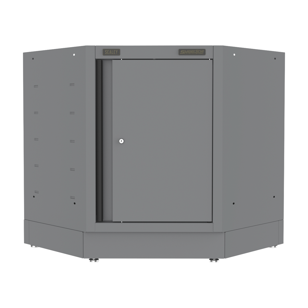 Superline PRO® Black Edition Modular Corner Floor Cabinet 860mm (APMS42BE)