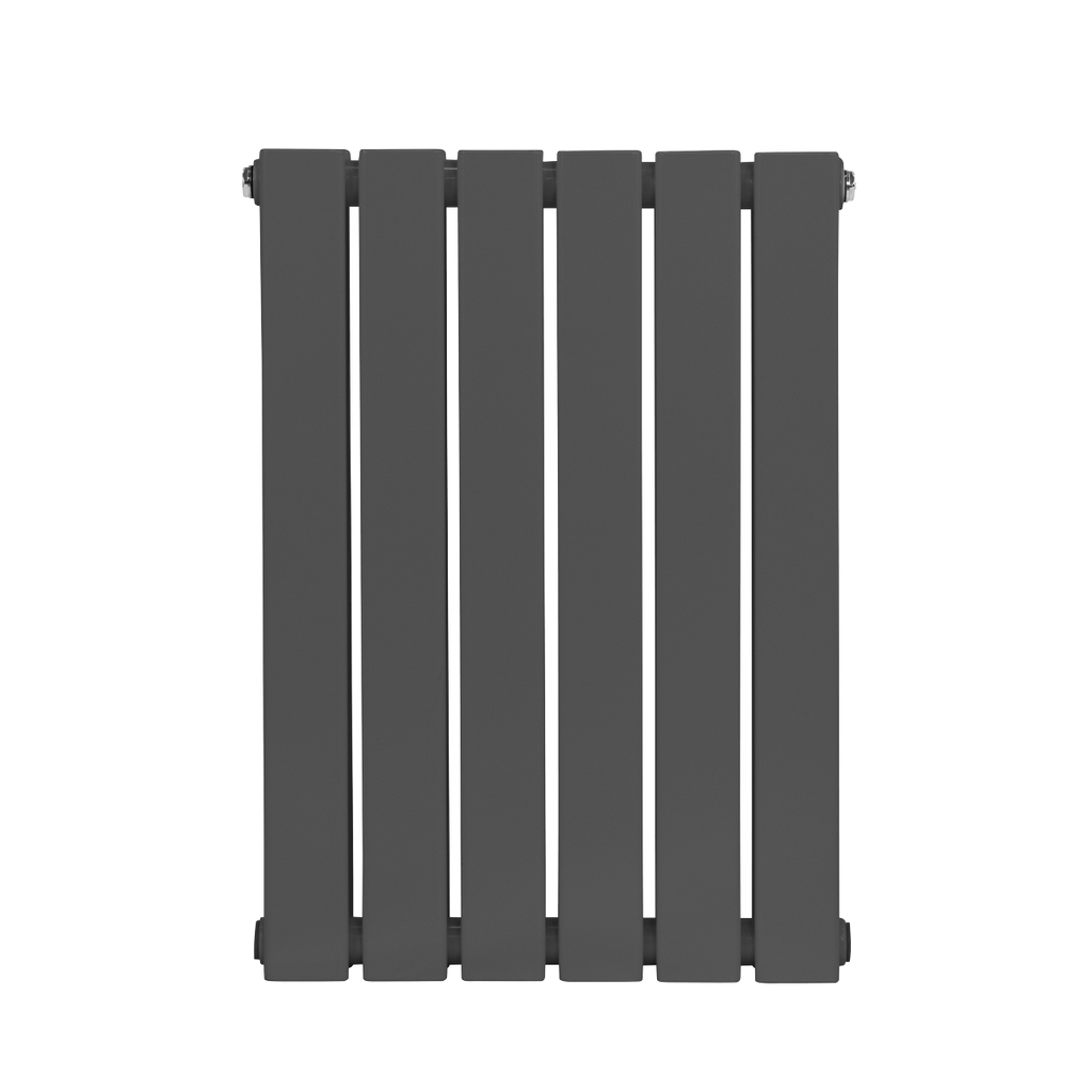 Baridi Horizontal Radiator Contemporary Double Flat Panel Design 420 x 600mm – Anthracite