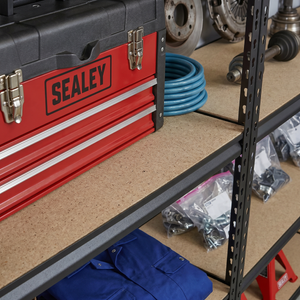 Racking Unit with 5 Shelves 220kg Capacity Per Level - Set of 3