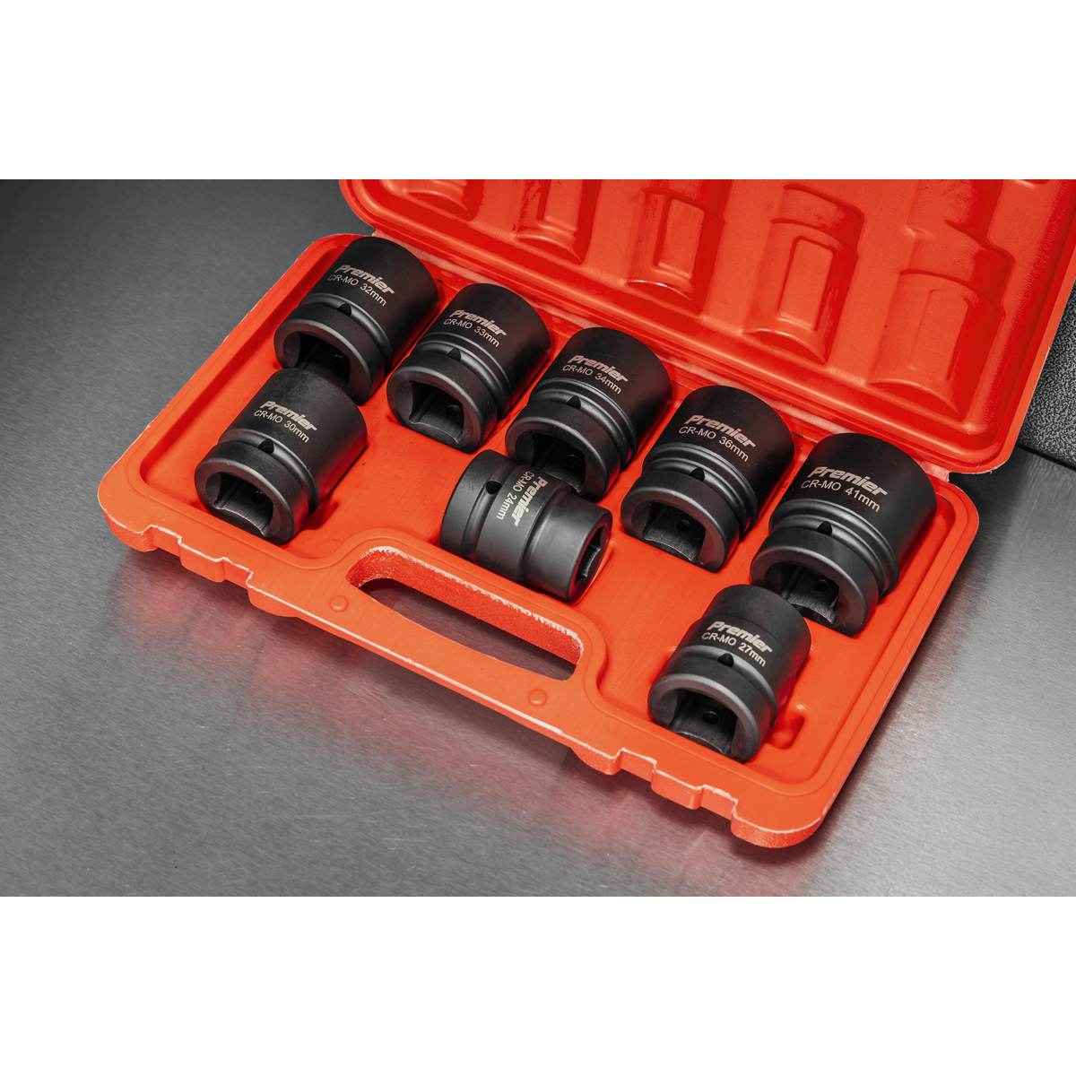 Premier Impact Socket Set 1"Sq Drive 8pc