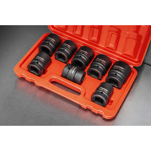 Premier Impact Socket Set 1"Sq Drive 8pc