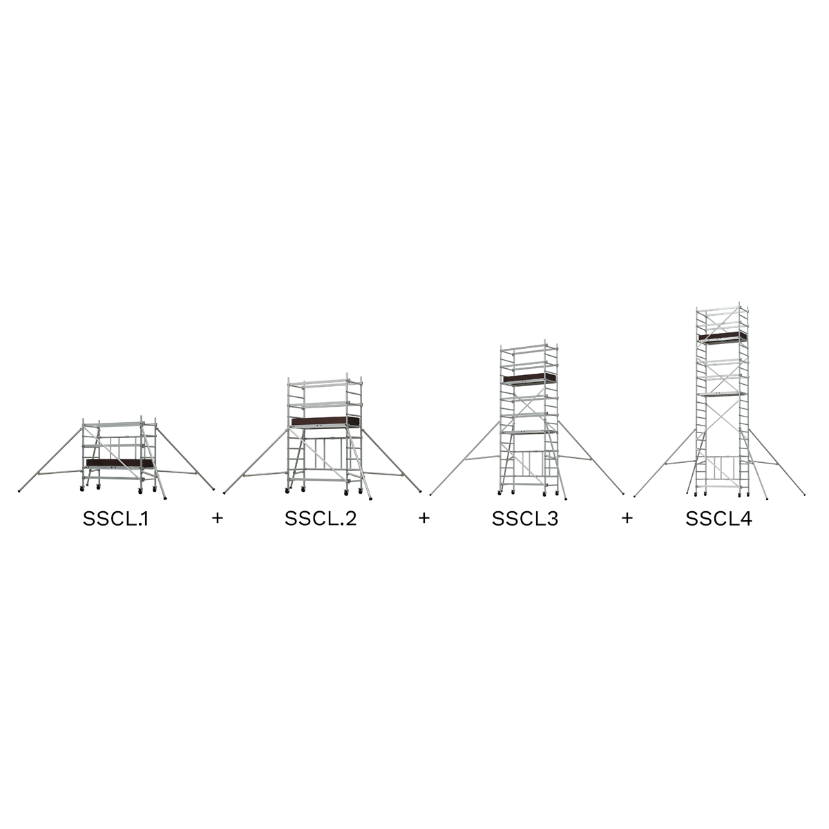 Scaffold Tower Extension Pack 2 to 3.6m (SSCL.2)