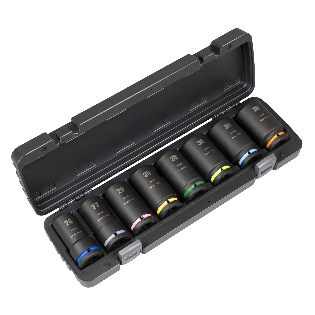 Premier Deep Impact Socket Set 3/4"Sq Drive 8pc