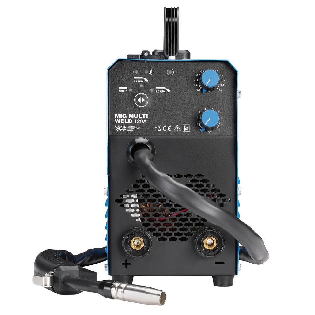 Draper Gasless MIG Inverter Multi-Welder Dti, 120A (70049) (Ex-Display)