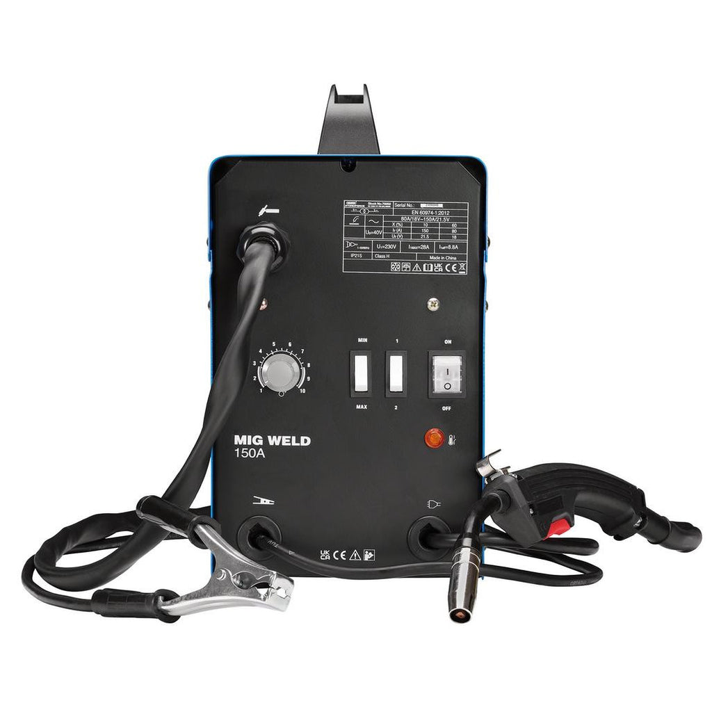 Draper Storm Force® Gasless MIG Welder, 150A (70050) (Ex-Display)
