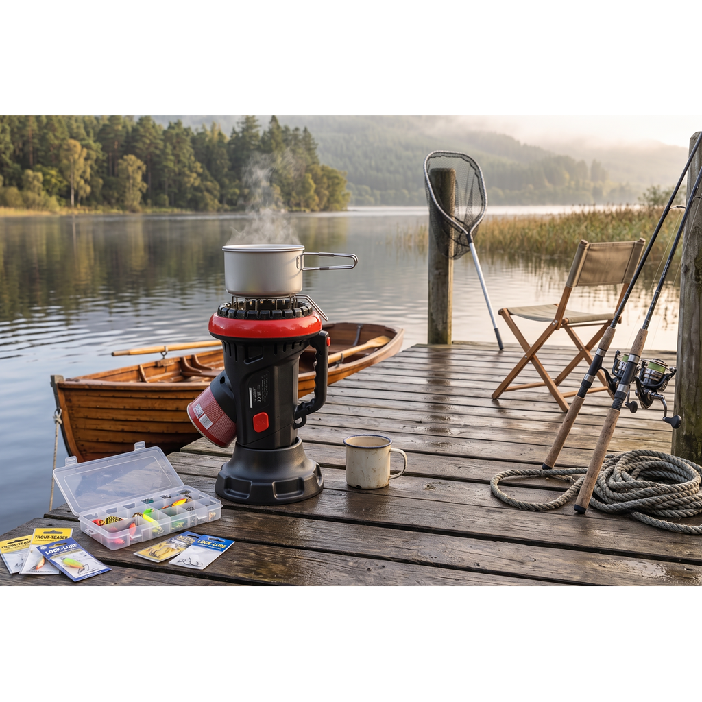 Space Warmer® Portable Propane Heater & Stove 4000Btu (LP11)