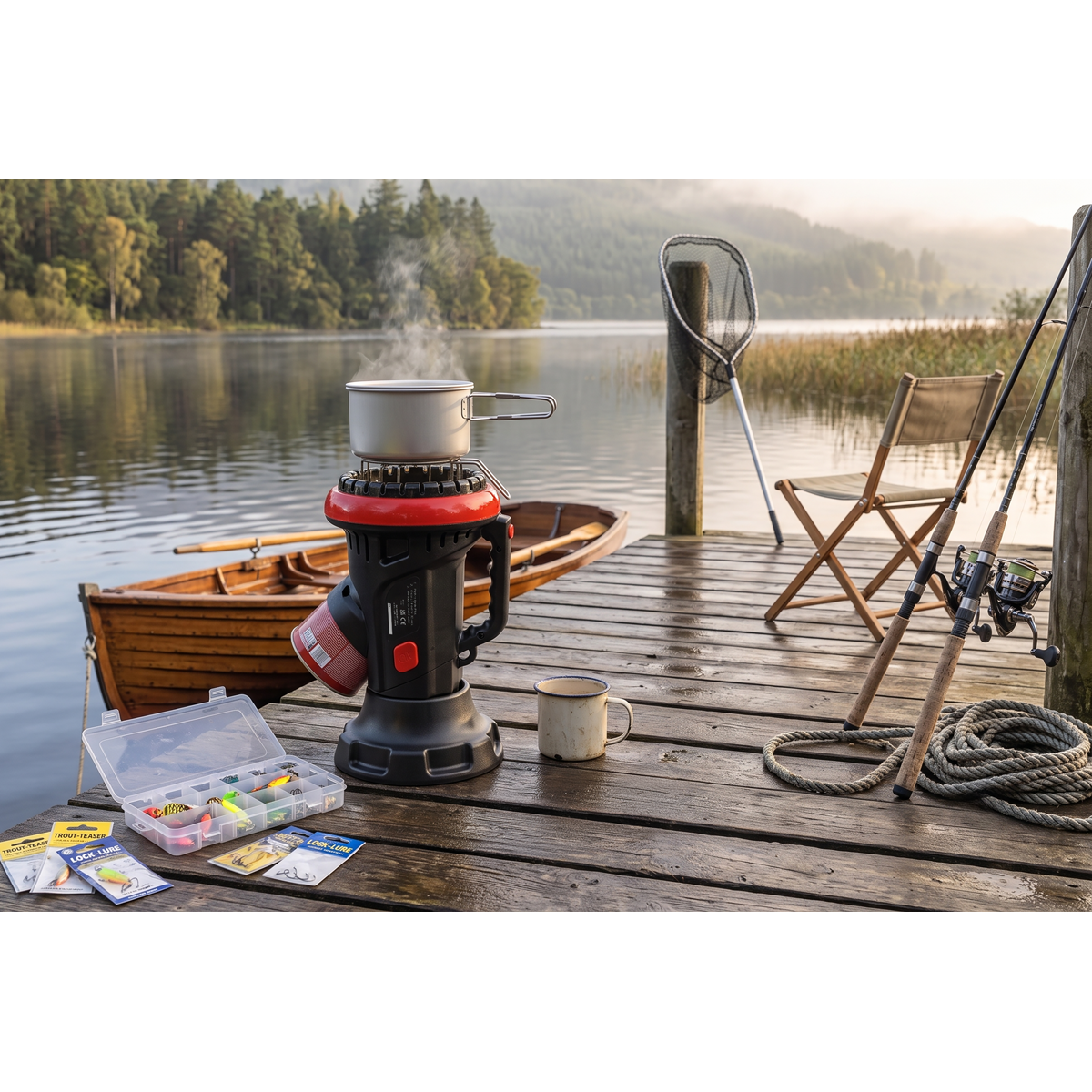 Space Warmer® Portable Propane Heater & Stove 4000Btu (LP11)