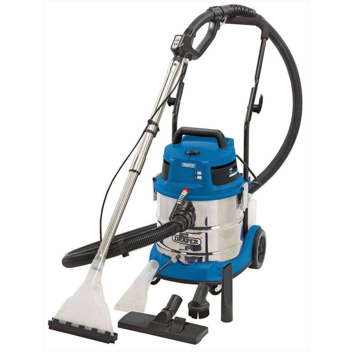 Draper 3-in-1 Wet & Dry Shampoo/Vacuum Cleaner, 20L, 1500W (75442) (Ex-Display)