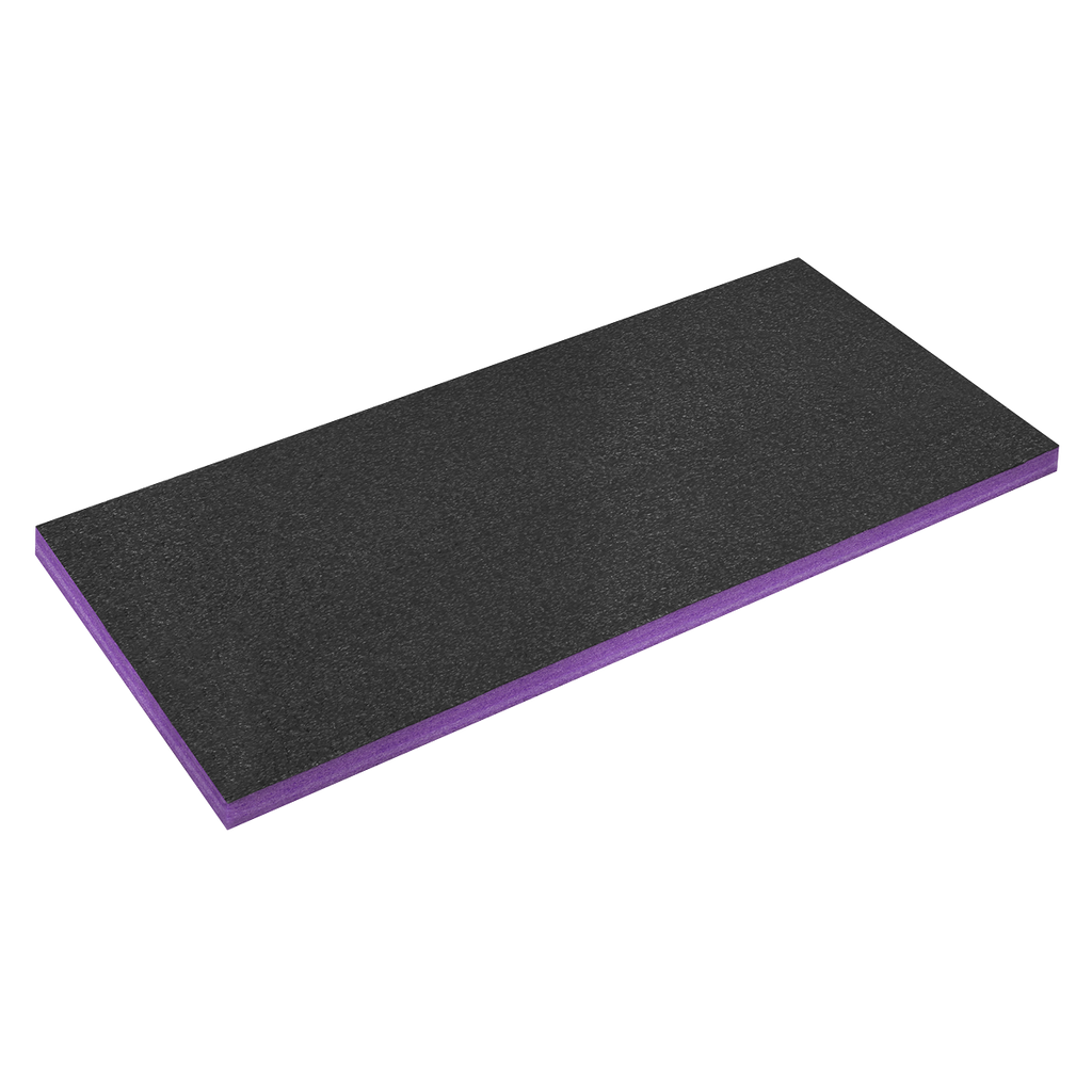 Easy Peel Shadow Foam® 1200 x 550 x 50mm Purple/Black (SF50P)