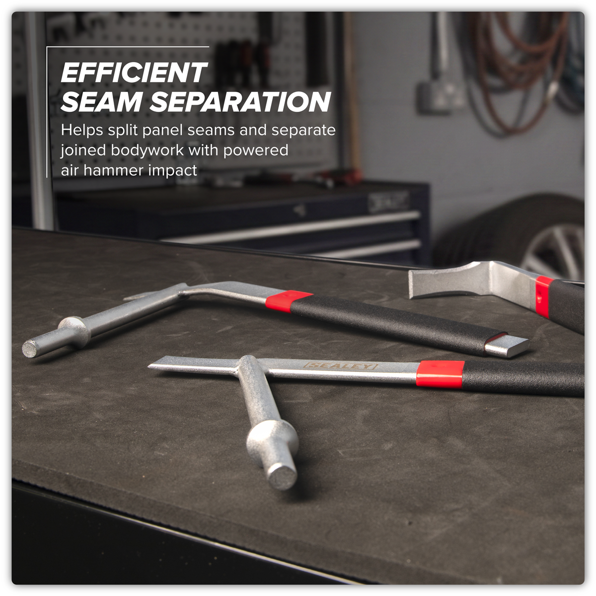 Air Hammer Panel Seam Splitter Set 3pc (AK679)