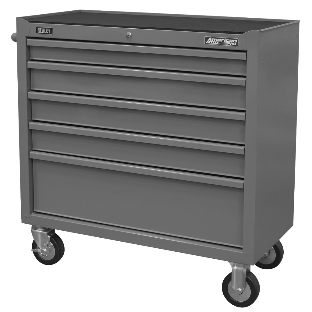 American PRO® Rollcab 5 Drawer Grey (AP1101G)