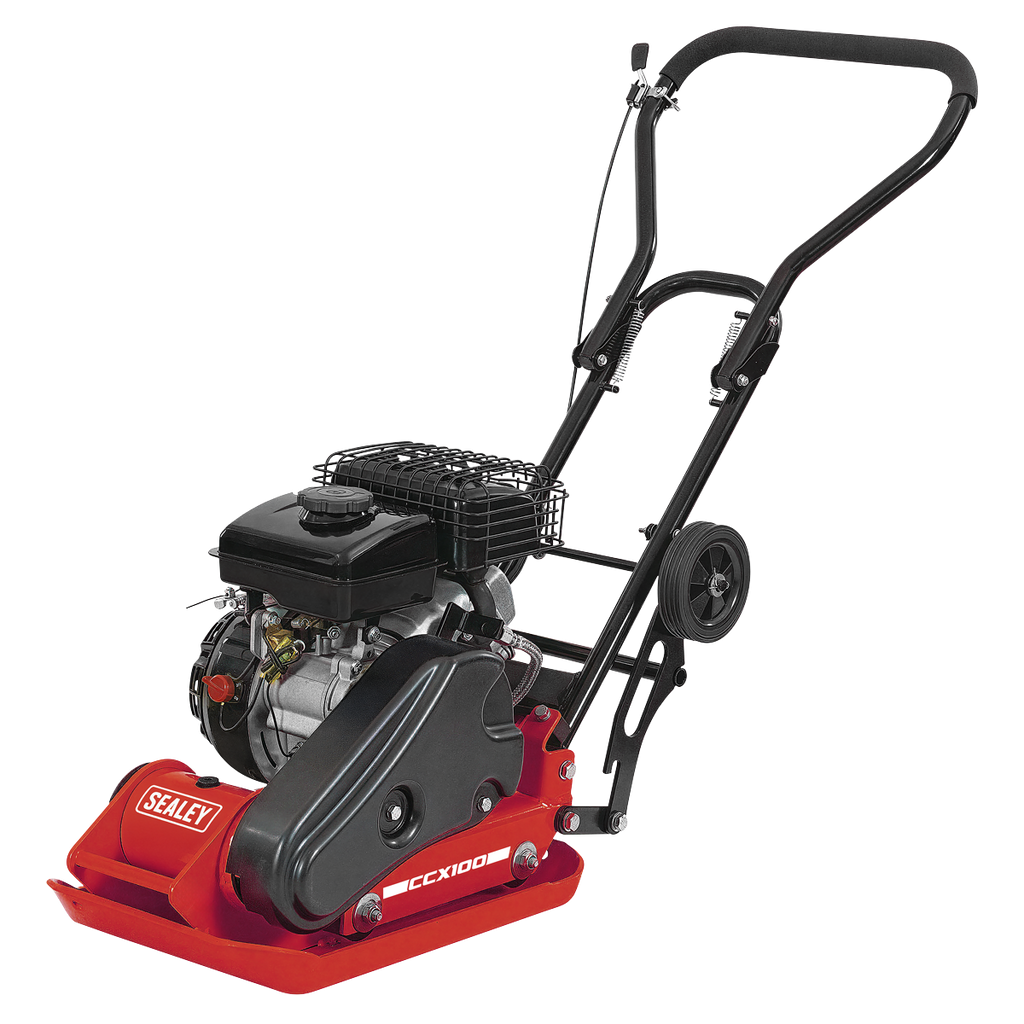 Petrol Plate Compactor with Wheel Kit 50kg (CCX100)