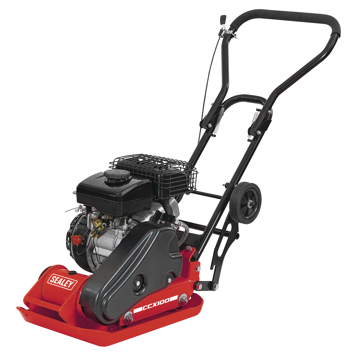 Petrol Plate Compactor with Wheel Kit 50kg (CCX100)