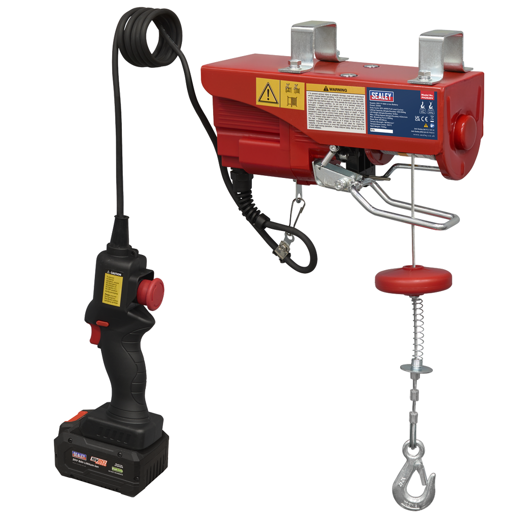 SV20 Series Battery Powered Hoist 125kg, Body Only (PH2520V)